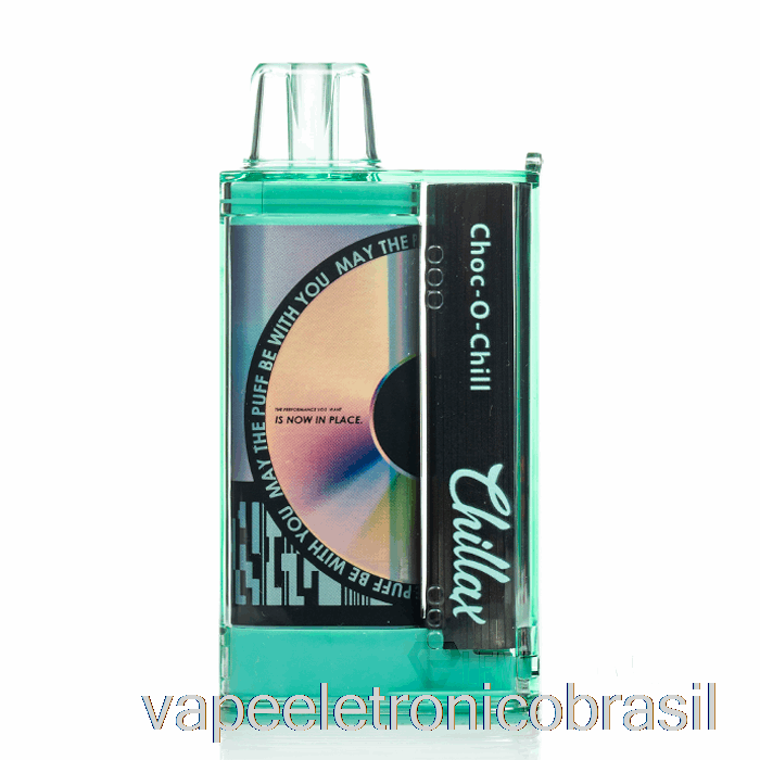 Vape Eletrônico Chillax 15000 Descartável Choc-o-chill